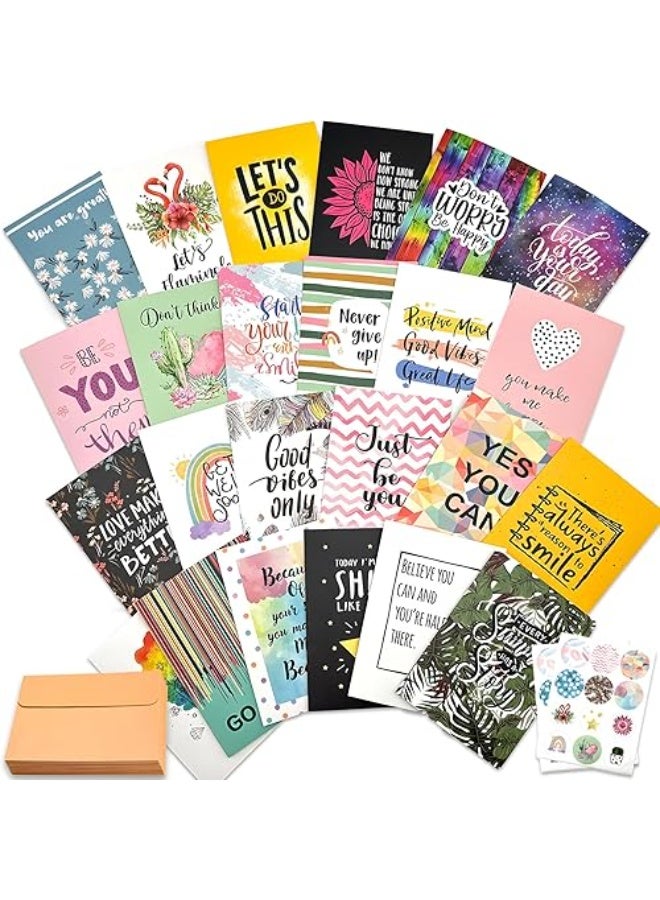 Capstro Encouragement Cards for Youth – Positive Message Cards for Motivation, Confidence & Reflection | Thoughtful Writing Cards for Home & School – Youth Encouragement Pack - Image 4